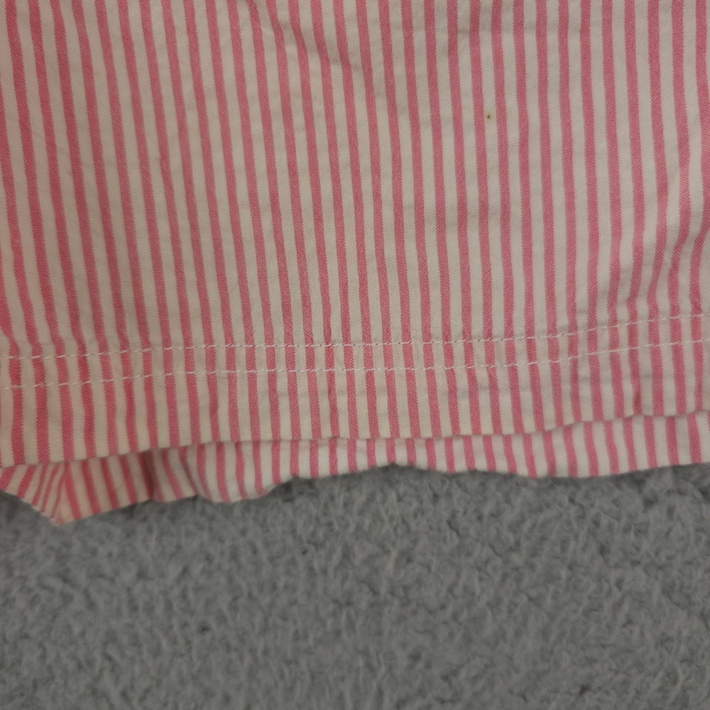 Columbia PFG Shorts Women 6 Pink White Striped Super Bonehead Outdoors Casual 6" - Picture 13 of 16